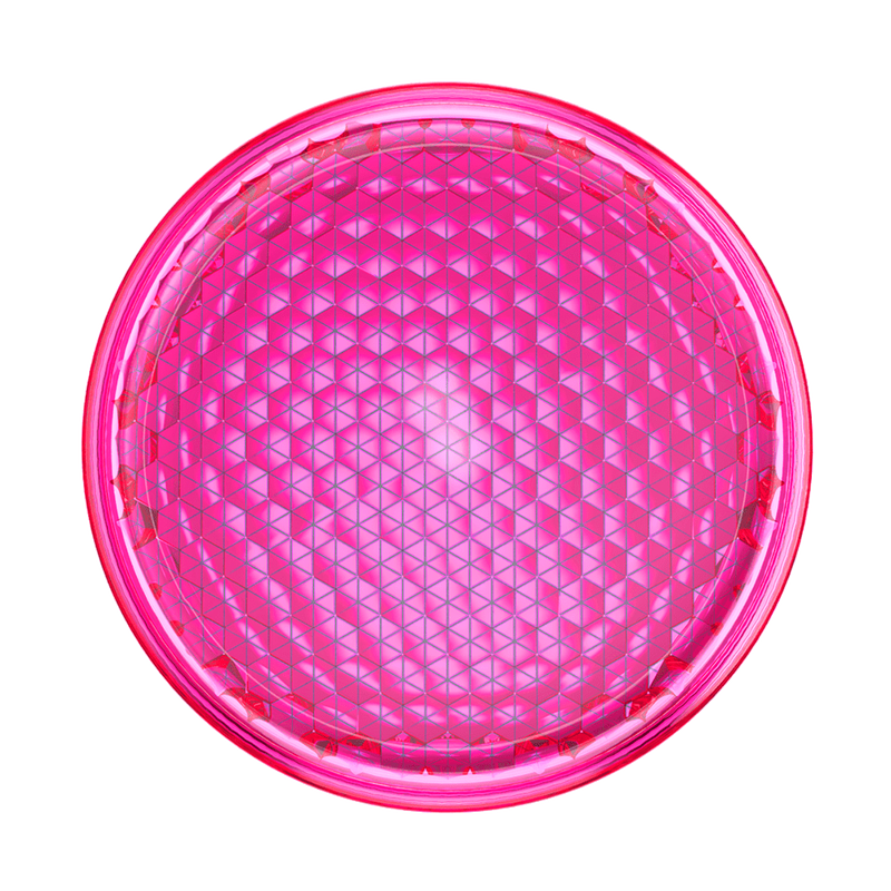 Translucent Reflective Neon Pink image number 1